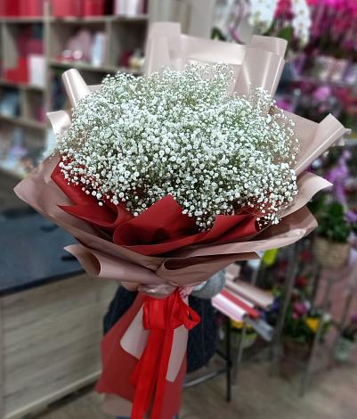 Букет цветов из: Гипсофила в Ундоры