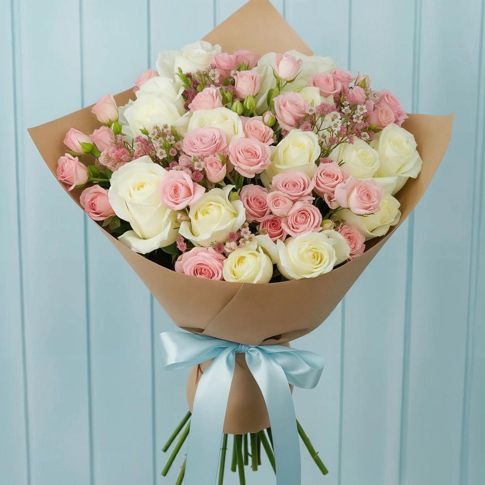 Букет цветов из: Розы в Ундоры