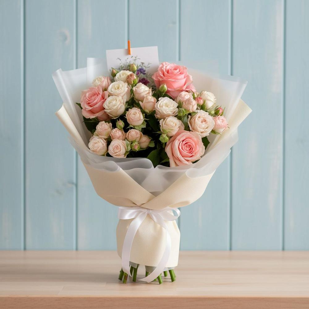 Букет цветов из: Розы в Ундоры