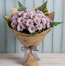 Букет цветов из:  Хризантемы #REPLACE_PRED# Ундоры