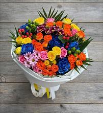 Букет цветов из:  Розы и Хризантемы в Ундоры