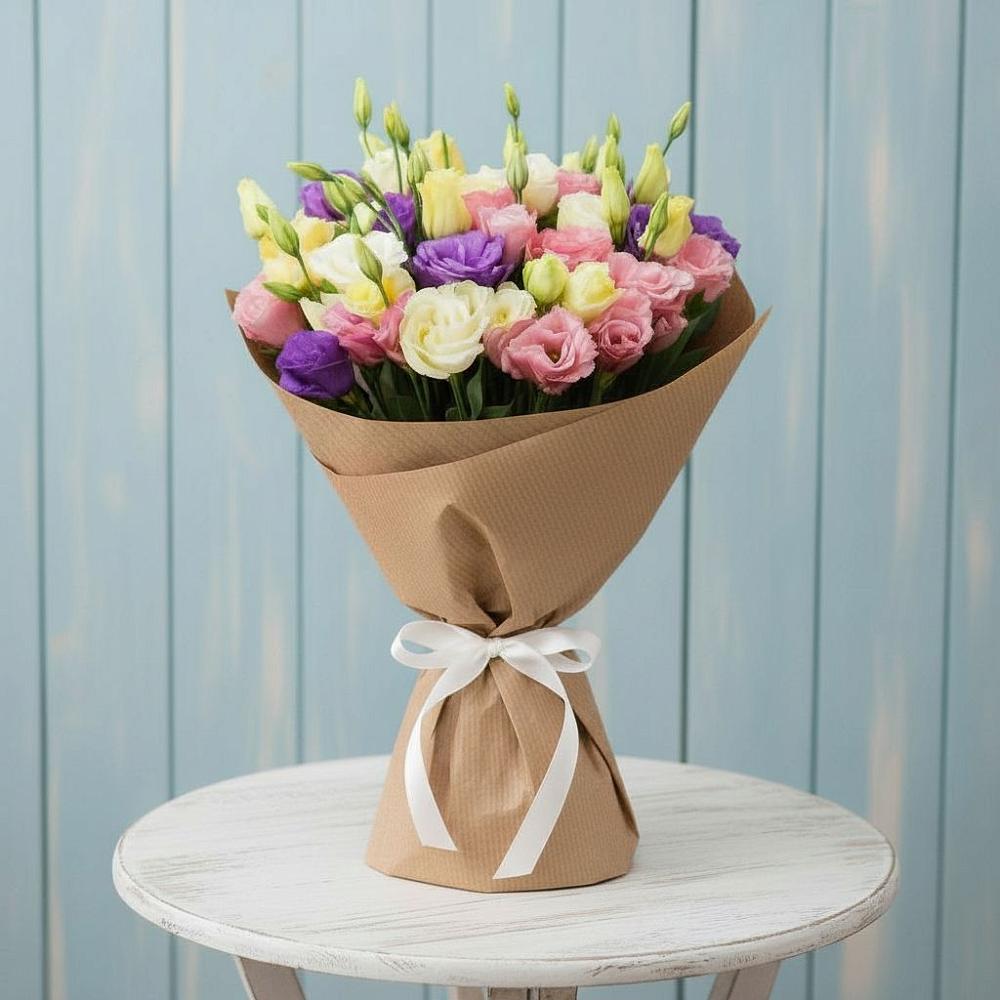 Букет цветов из: Лизиантусы в Ундоры