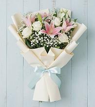 Букет цветов из:  Лилии #REPLACE_PRED# Ундоры